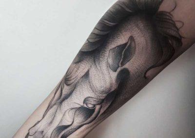 tatuaje caballo | tatuajes abstractos | tatuajes animales