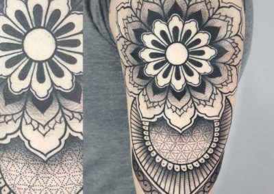tatuajes geometricos | Carolina Falcone