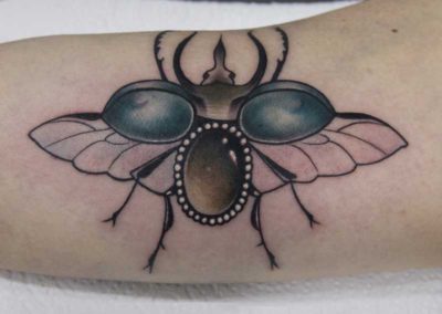 tatuaje escarabajo | tatuajes insectos