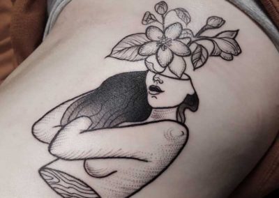 tatuaje ilustracion | tatuajes alternativos | Cornelius tattoo Madrid