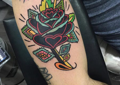 rosa tatuajes | Tatuajes flores| tattoo | estudio de tatuajes madrid