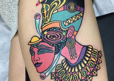 tatuaje cleopatra | tatuajes originales | estudio de tatuajes madrid