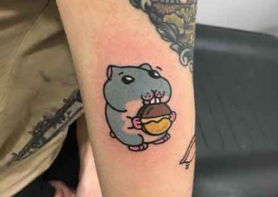 tatuajes pequeños | tatuajes animales | tatuajes divertidos