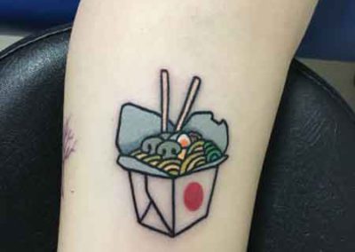 tatuaje noodles | tatuajes japoneses | tatuajes pequeños | tattoo