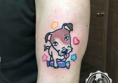 tatuajes perros | tatuajes animales | estudio tatuajes madrid