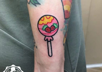 tatuajes pequeños | lollypop | tatuajes anime | tatuajes divertidos