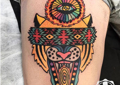 tatuaje tigre | tatuajes a color | tatto madrid