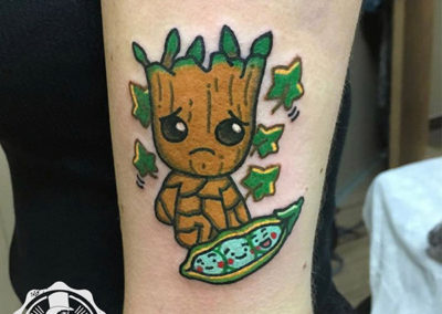 Groot | tatuajes anime | tatuajes madrid