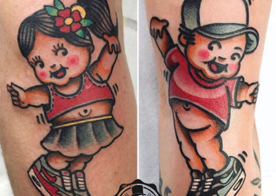 tatuajes old school | tatuajes para parejas | tattoo madrid