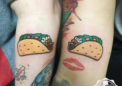 tatuajes divertidos | tatuajes para parejas |cartoon tattoos