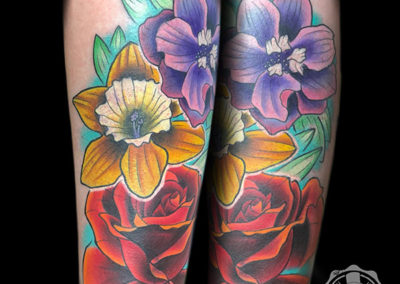 tatuajes cover | tatuajes flores | tatuajes new school