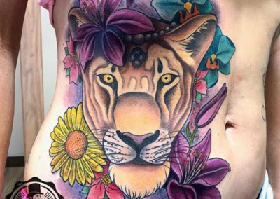 tatuajes animales | tatuaje tigre | tatuajes new school