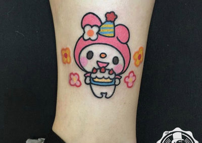 Tatuajes en la pierna: cartoon tattoos | tatuajes pequeños | Cornelius tattoo