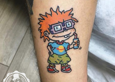 cartoon tattoo | tatuajes divertidos | estudio de tatuajes