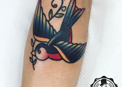 tatuajes pajaro | tatuajes animales | madrid tattoo