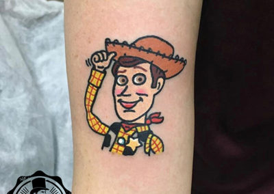 tatuajes para mujeres: cartoon tattoo: Toy story