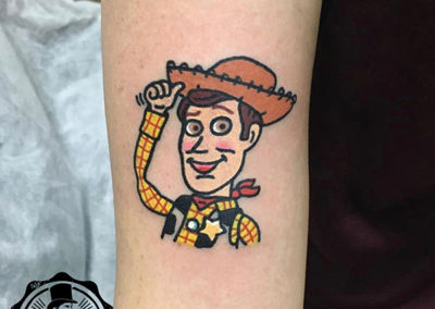 Tatuajes pequeños | tatuaje Woody Toy Story | tattoo madrid