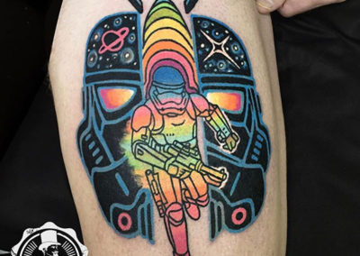 tatuaje star wars | tatuajes originales | estudio tatuajes madrid