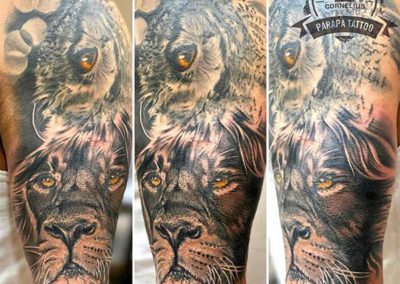 tatuajes realistas | tatuadores realismo madrid: Cornelius tattoo