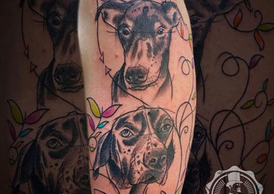 tatuaje perro | estudio de tatuajes: Cornelius tattoo