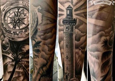 tatuajes en el antebrazo: tatuajes realistas