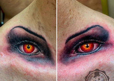 tatuajes realistas | tattoo ojos