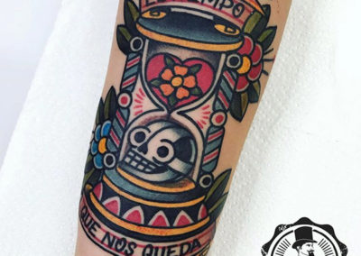 tatuajes originales | tatuajes calavera a color