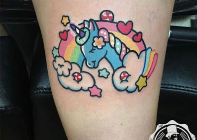 tatuajes para mujeres: tatuajes unicornio | tattoo madrid