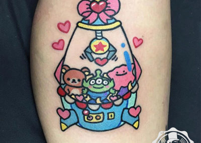 tatuajes a color | tatuaje Toy Story | Cornelius tattoo