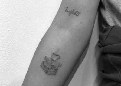 tatuajes con significado | café y libros