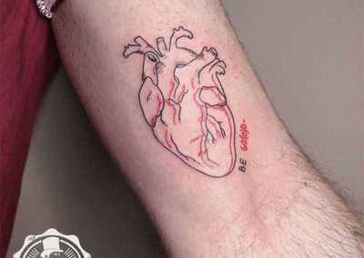 corazón tatuaje para parejas tattoo Madrid