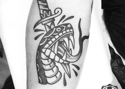 tattoo | serpiente y espada