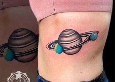 tatuajes femeninos | planetas