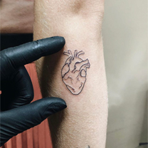 tatuajes pequeños para mujer | tatuaje corazón
