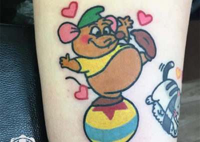 cartoon tattoo | tatuajes en madrid