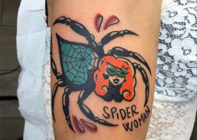tatuajes originales | spider woman