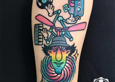 inspector gadget | tatuaje en madrid