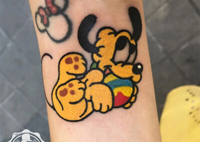 cartoon tattoo | tatuajes divertidos