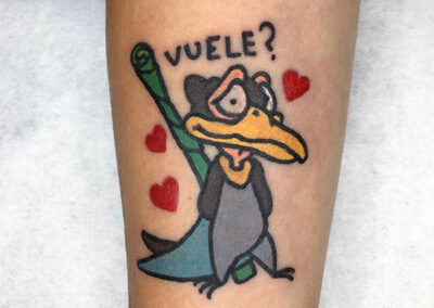 cartoon tattoo | tatuajes pequeños