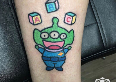 cartoon tattoo | tatuajes pequeños