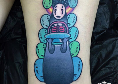 tatuajes a color | cartoon tattoo