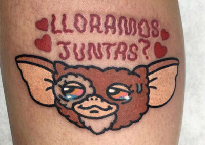 cartoon tattoo de los Gremlins