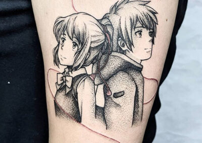 anime tattoo madrid