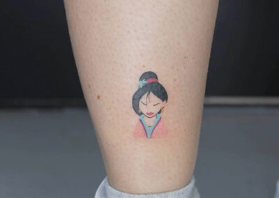 mini tattoo gheisa