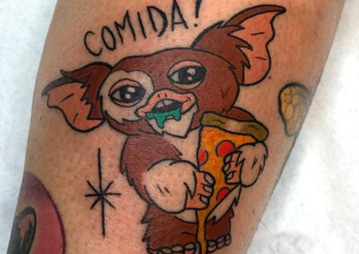 tatuajes a color gremlins