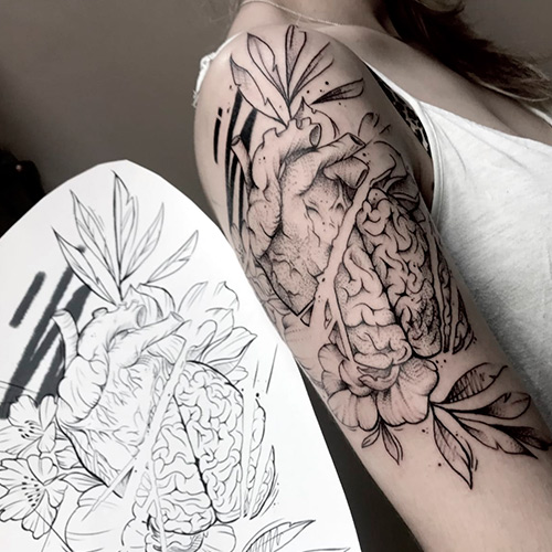 tatuajes en el brazo mujer