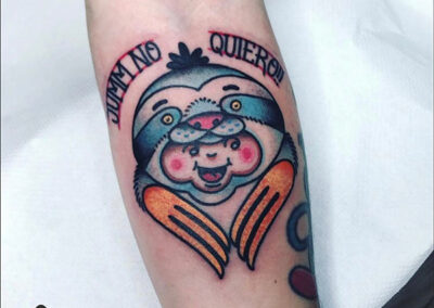 tatuajes old school kewpie