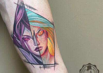 tatuajes en el antebrazo de anime