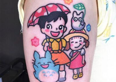 cartoon tattoo estudio ghibli | ClaraMcMurphy