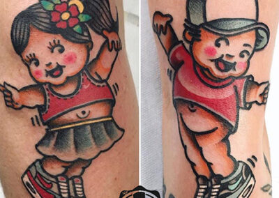 Ideas de tatuajes para parejas niños